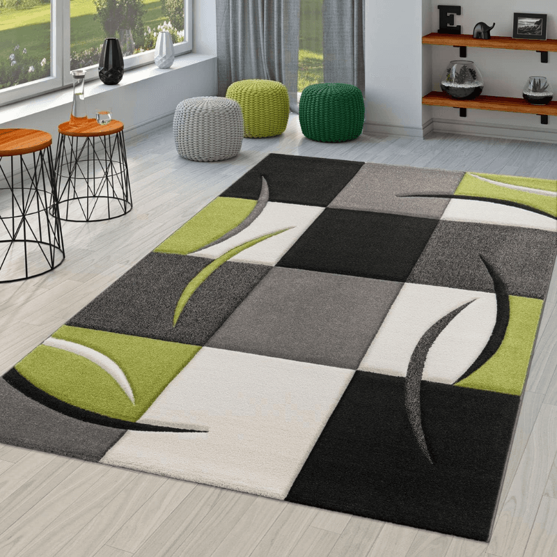 Tappeto moderno per salotto Diamond a pelo corto - 12