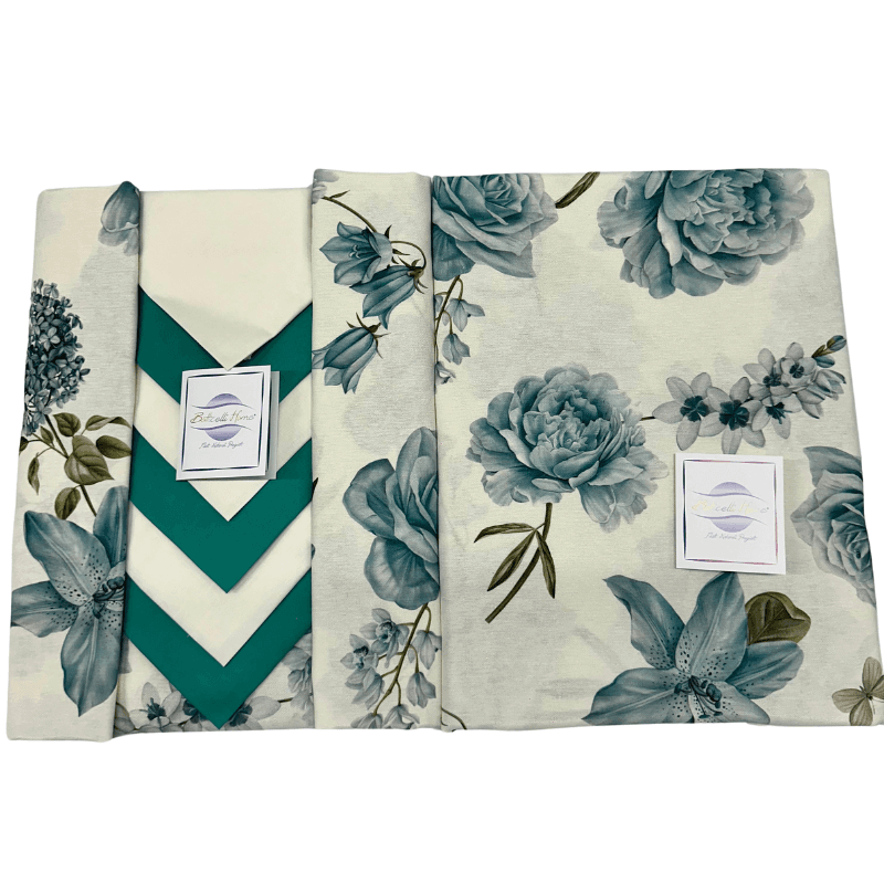 Tovaglia da tavolo con tovaglioli Botticelli Home Bloom - 8
