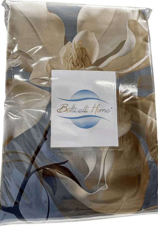 Copripiumino matrimoniale Botticelli Home Magnolia in cotone - 2