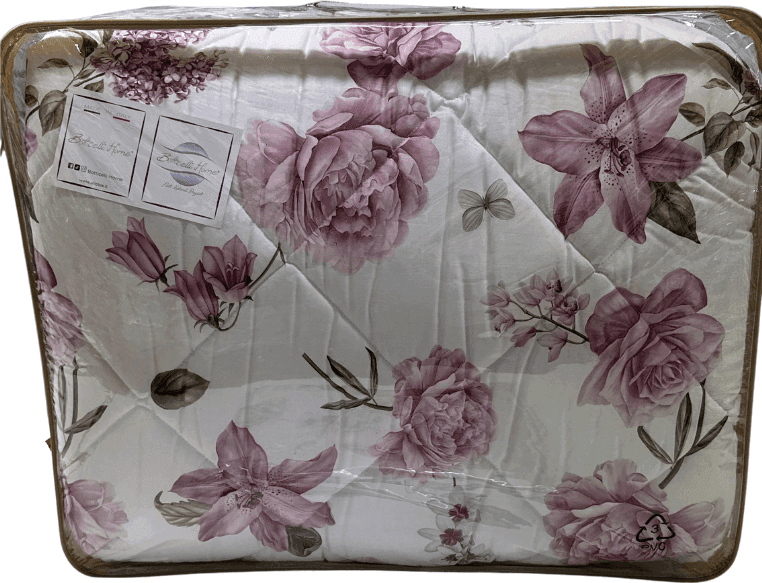 Trapunta matrimoniale fantasia floreale Botticelli Home Bloom - 8