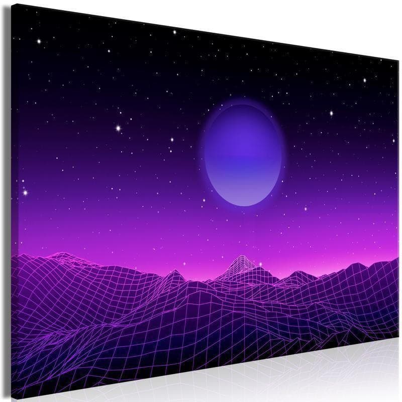 Quadro - Futuristic landscape 2 (1 Part) Wide - 6