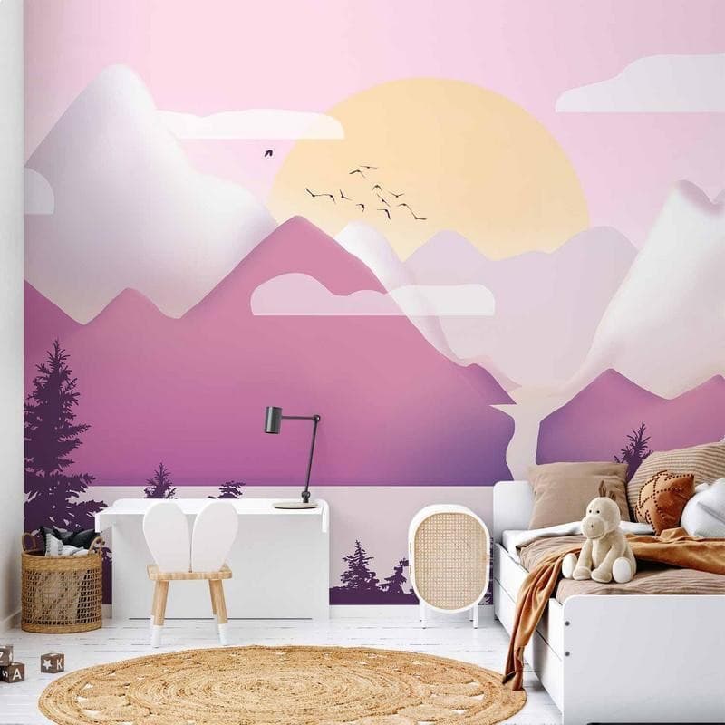 Carta da parati - Landscape at Sunset - Third Variant - 13