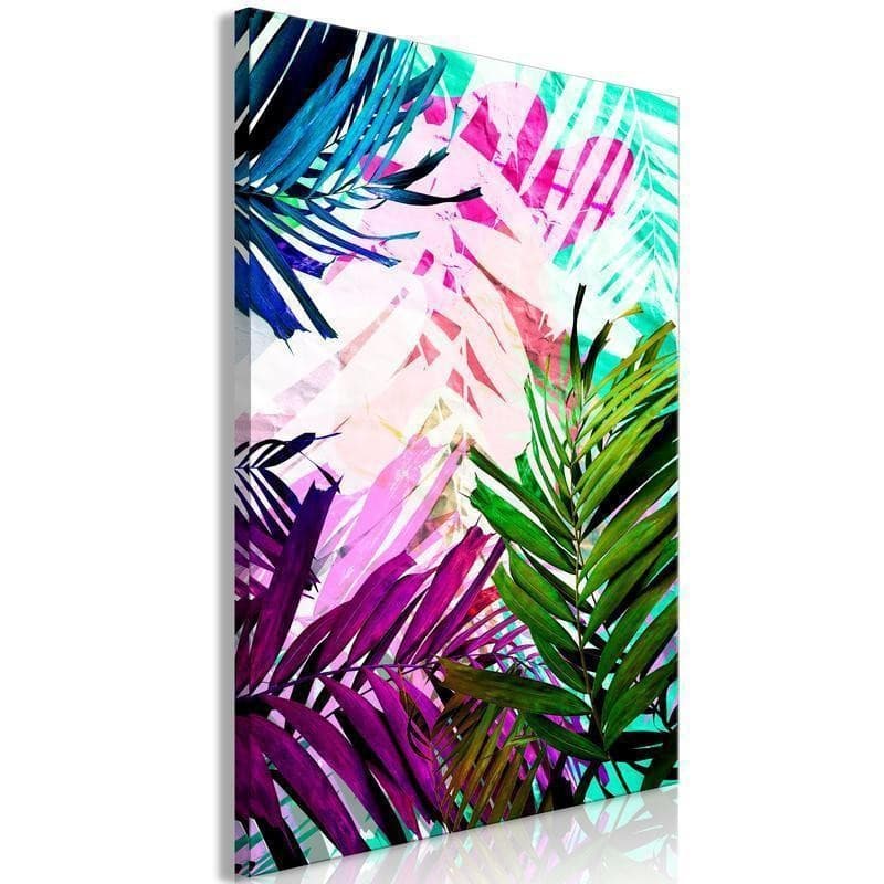 Quadro - Colourful Rustle (1 Part) Vertical - 6