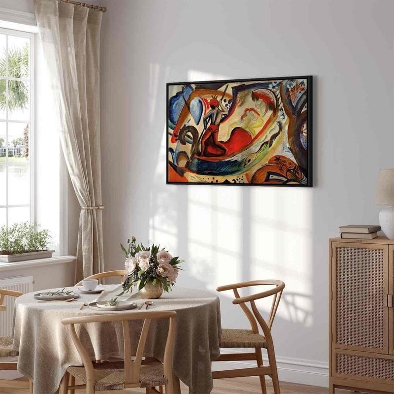 Quadro - Nackte Mädchen in der Barke (August Macke) - 10