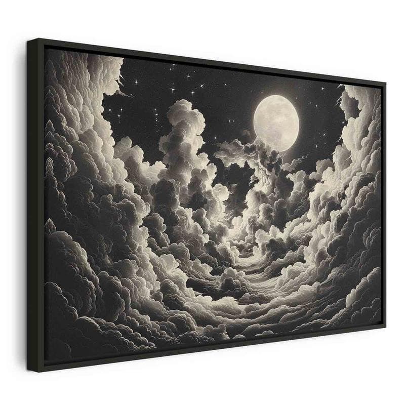 Quadro - Moon and Stars Singing Among the Great Clouds - 21