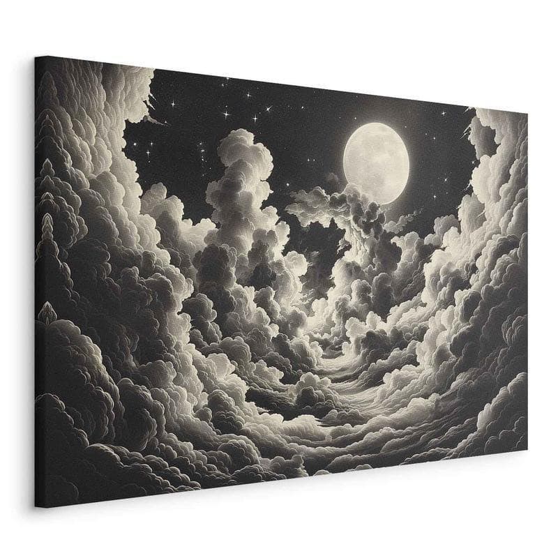 Quadro - Moon and Stars Singing Among the Great Clouds - 20