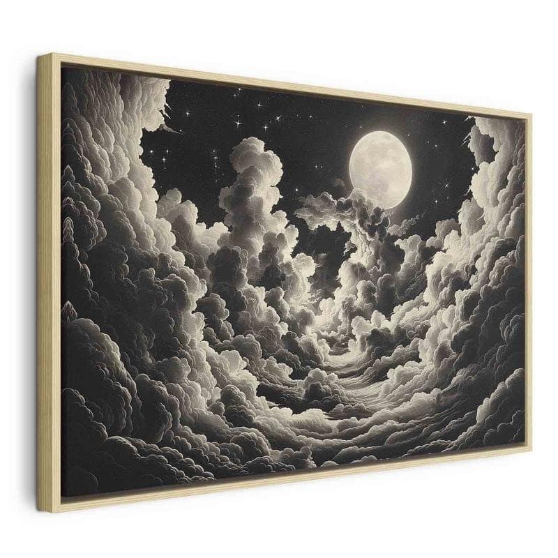 Quadro - Moon and Stars Singing Among the Great Clouds - 22