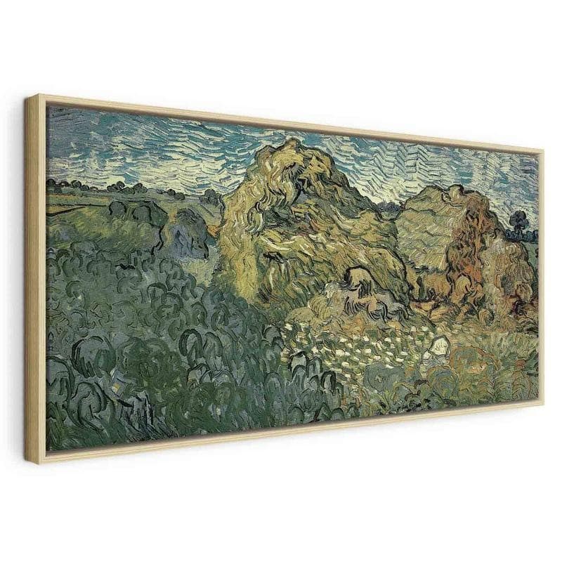 Quadro - Field with Wheat Stacks (Vincent Van Gogh) - 22