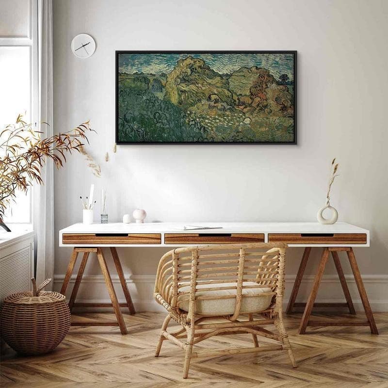 Quadro - Field with Wheat Stacks (Vincent Van Gogh) - 12