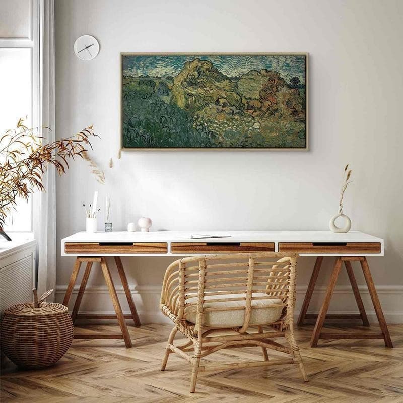 Quadro - Field with Wheat Stacks (Vincent Van Gogh) - 13