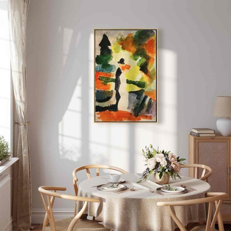Quadro - Paar im Park (August Macke) - 12