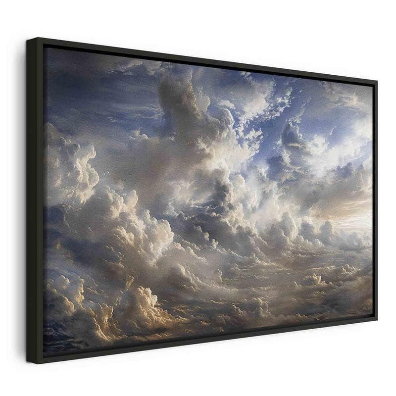 Quadro - Golden Reflections on Clouds Foretelling Dusk - 20