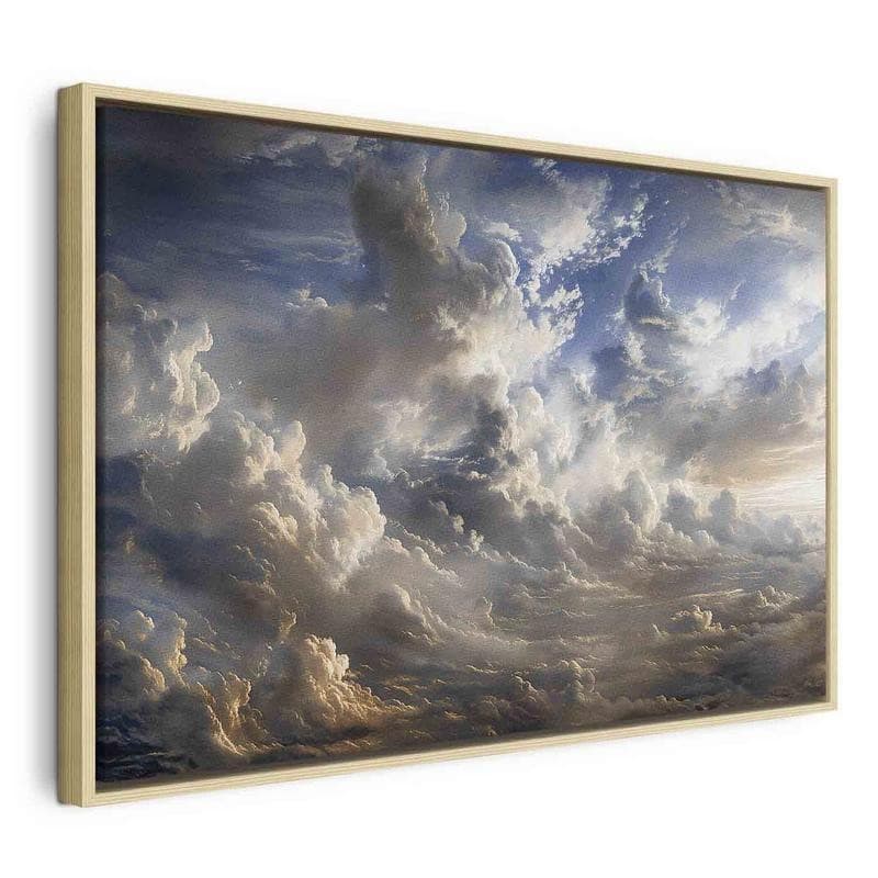 Quadro - Golden Reflections on Clouds Foretelling Dusk - 21
