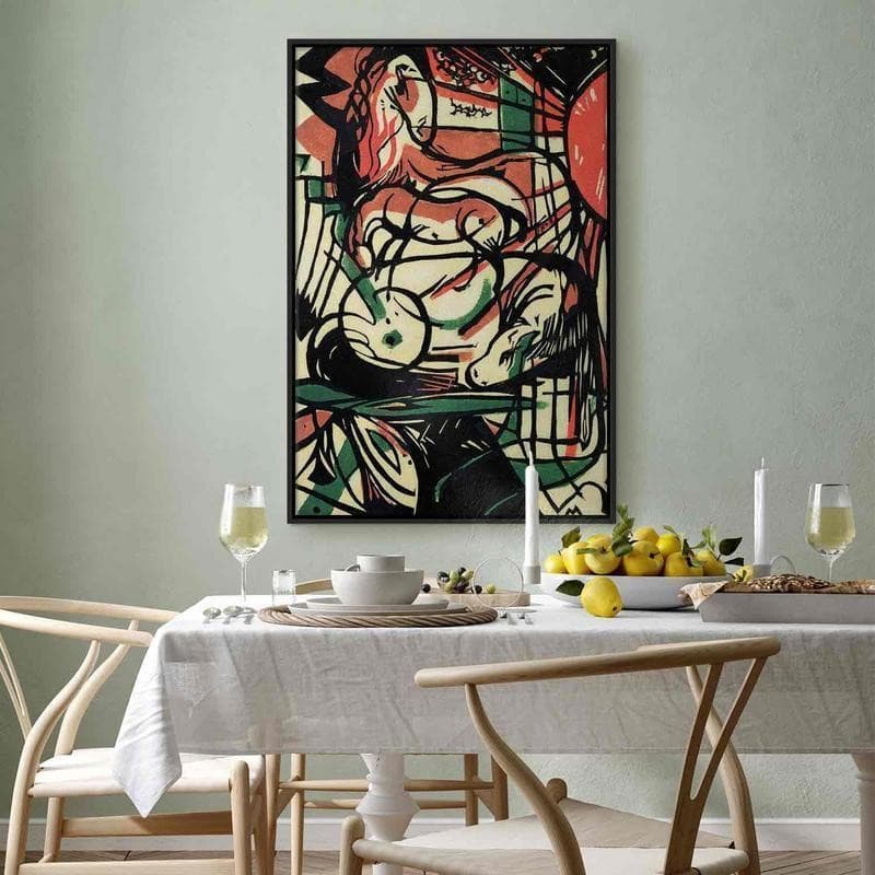 Quadro - The Birth of the Horse (Franz Marc) - 10