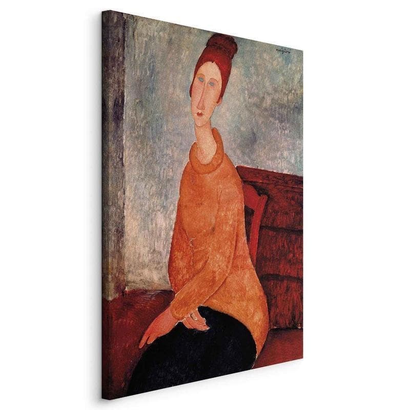 Quadro - Jeanne Hebuterne in a Yellow Sweater - 22