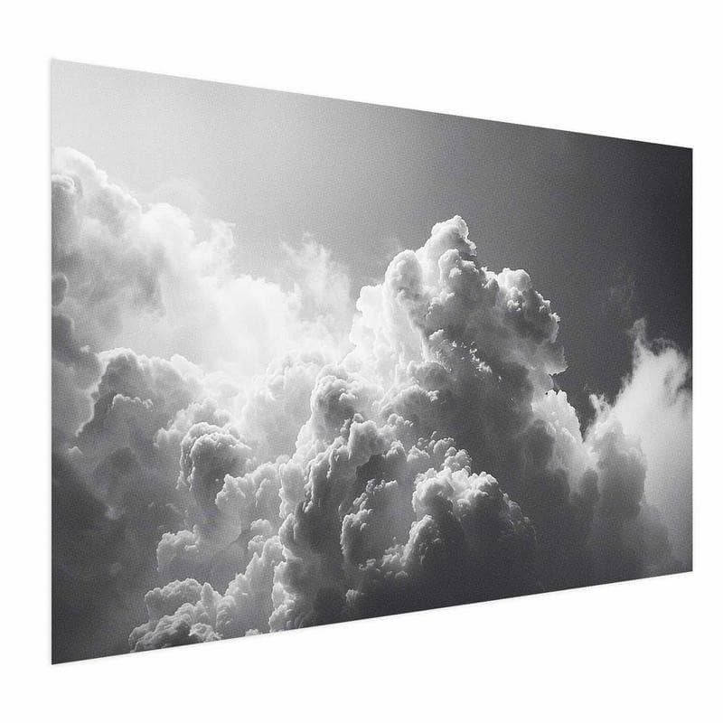 Poster - Extraordinary Phenomenon: The Sun Illuminating Dark Clouds - 15
