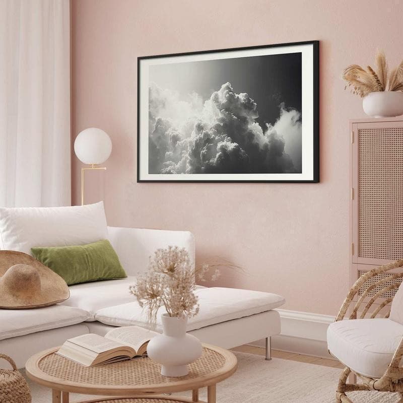 Poster - Extraordinary Phenomenon: The Sun Illuminating Dark Clouds - 11