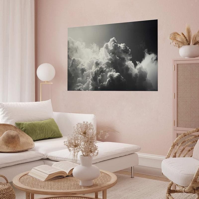 Poster - Extraordinary Phenomenon: The Sun Illuminating Dark Clouds - 7