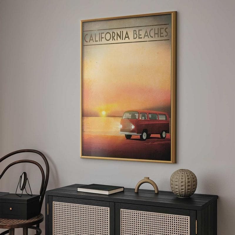 Poster - California Beaches - 8