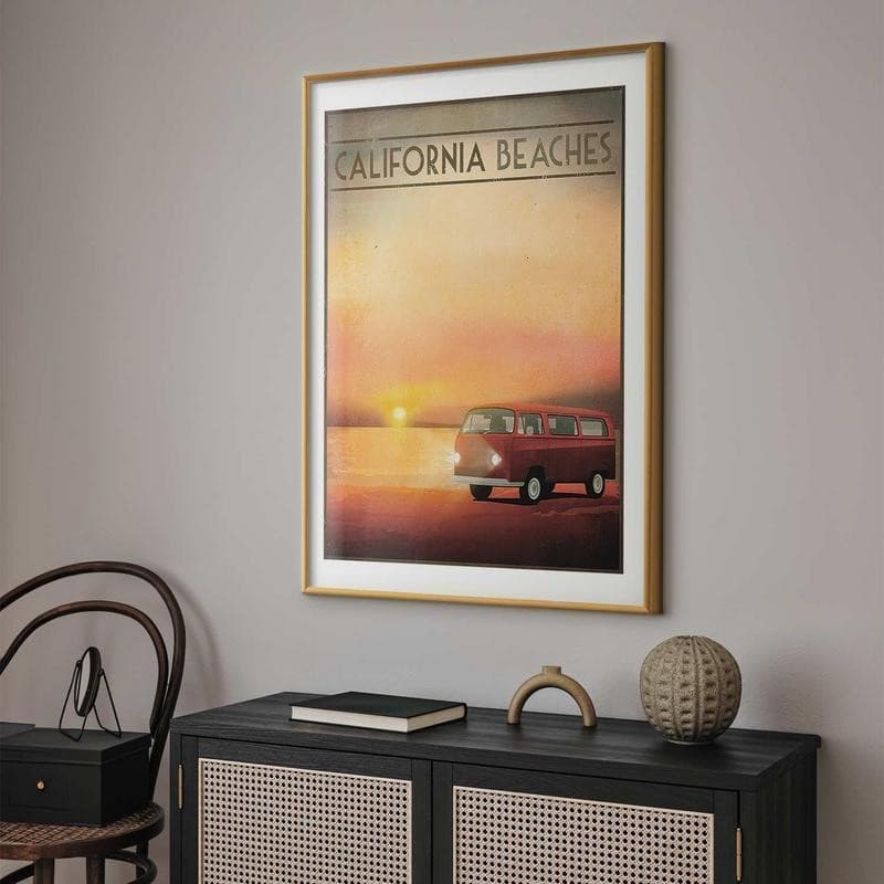 Poster - California Beaches - 9