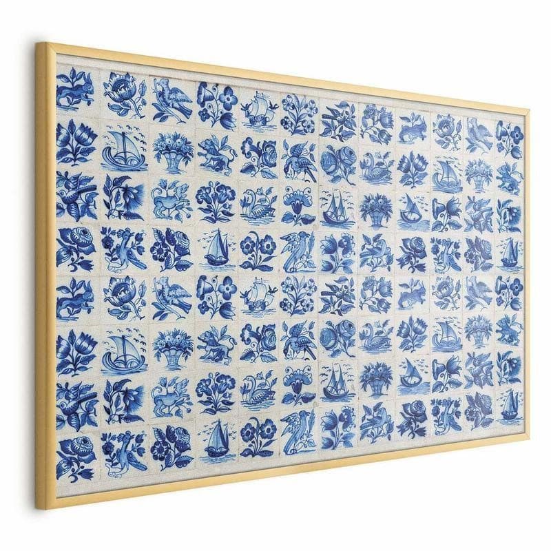 Poster - Azulejos Tiles - traditional Portuguese ceramic tiles - 18