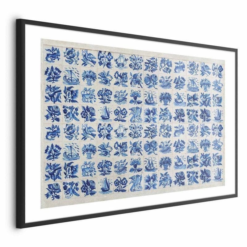 Poster - Azulejos Tiles - traditional Portuguese ceramic tiles - 20