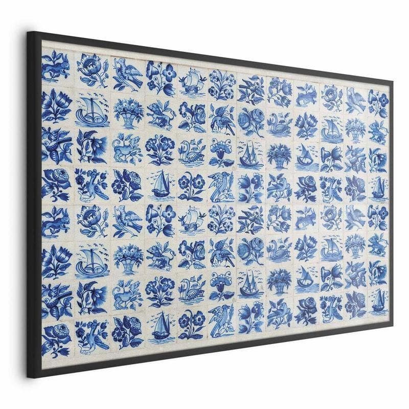 Poster - Azulejos Tiles - traditional Portuguese ceramic tiles - 17