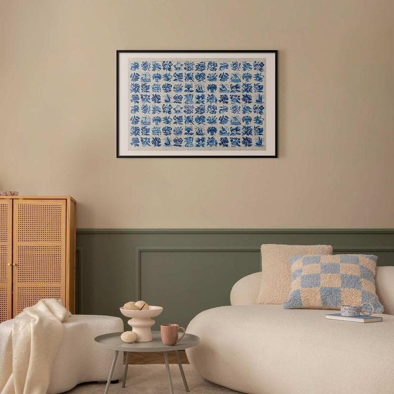 Poster - Azulejos Tiles - traditional Portuguese ceramic tiles - 11