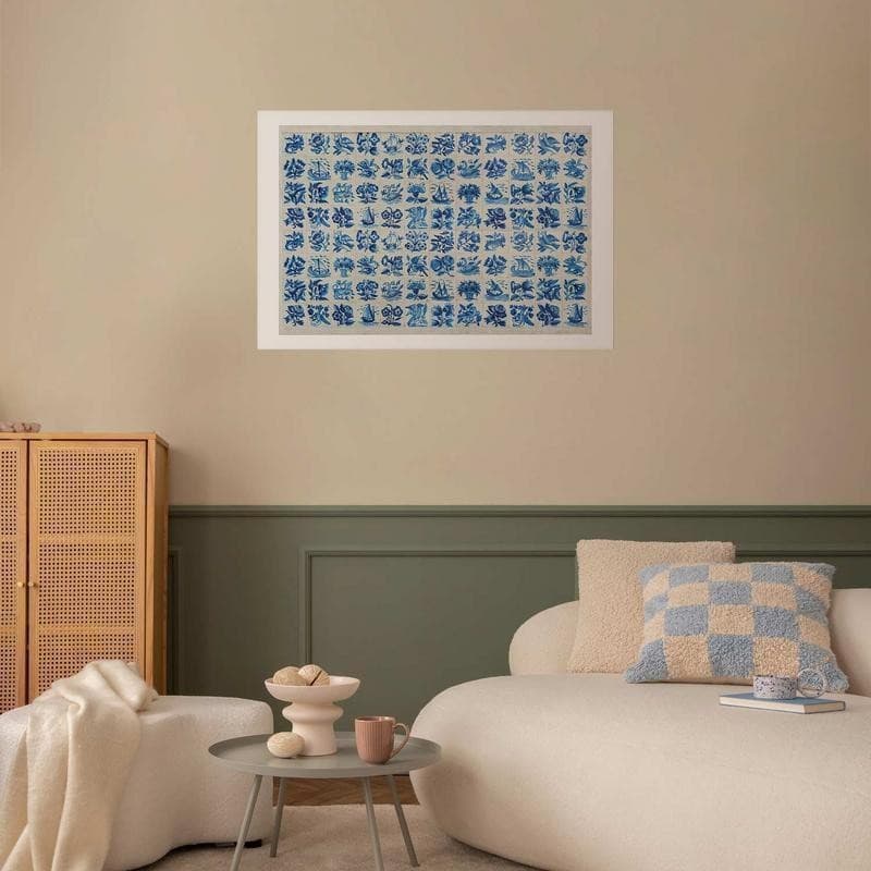 Poster - Azulejos Tiles - traditional Portuguese ceramic tiles - 12