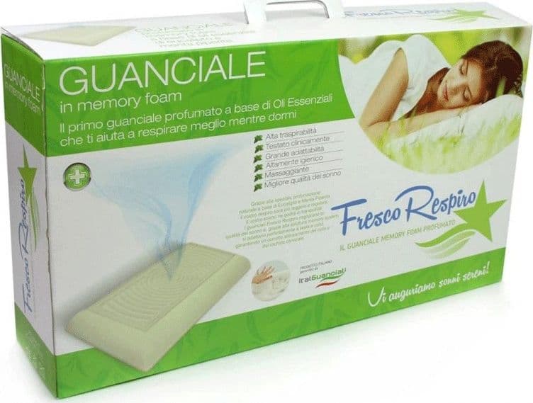 Guanciale Memory Foam Profumato Fresco Respiro - 4
