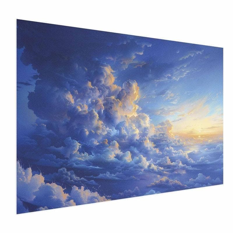 Poster - When the Sky Becomes Canvas: A Masterpiece of Nature in the Clouds - 15