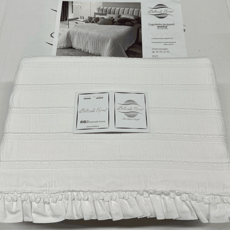 Copriletto matrimoniale Botticelli Home Mariage - 2