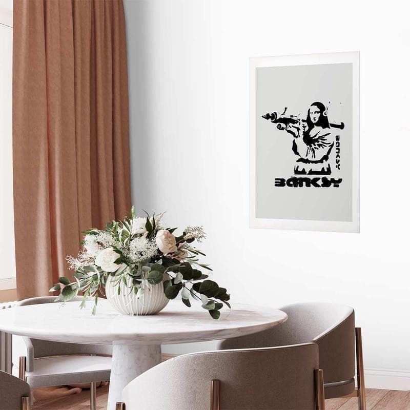 Poster - Mona Lisa with a Bazooka - 12