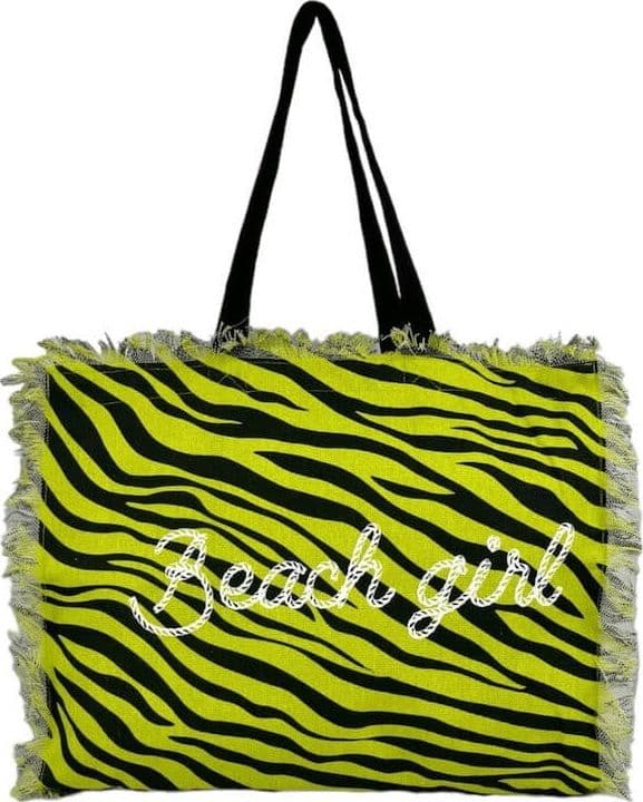 Borsa spiaggia Beach girl con cerniera in Borse Tote Collezione Casa - Trebisacce, commercioVirtuoso.it
