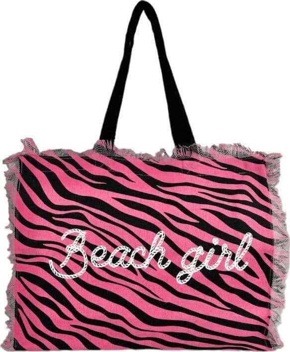 Borsa spiaggia Beach girl con cerniera - 4