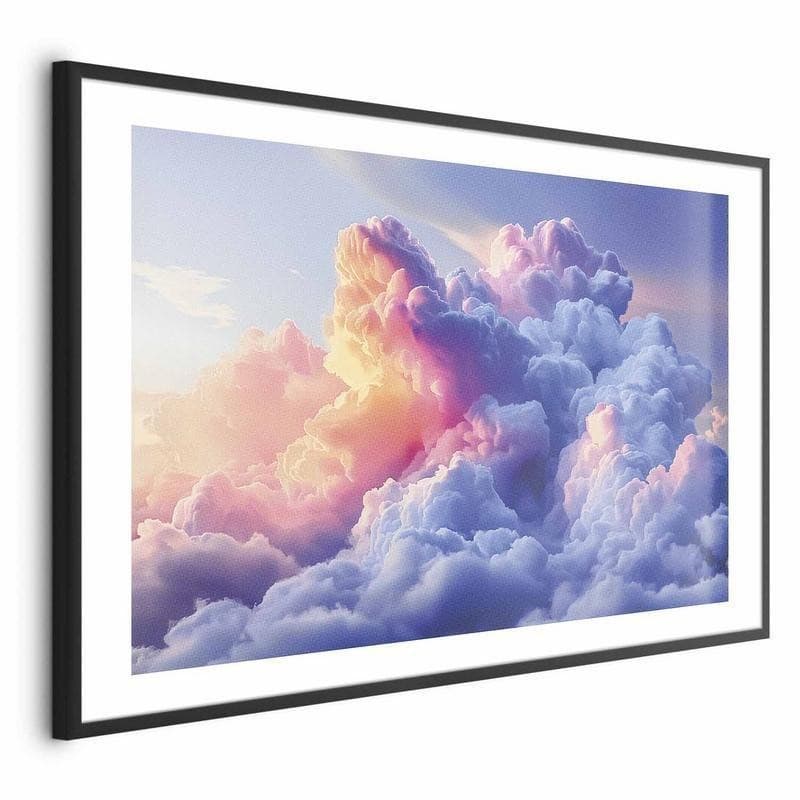 Poster - Clouds Like Painted: Artistic Dawn Brushes Painting the Sky - 18