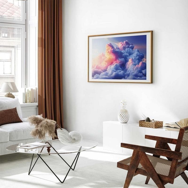 Poster - Clouds Like Painted: Artistic Dawn Brushes Painting the Sky - 10