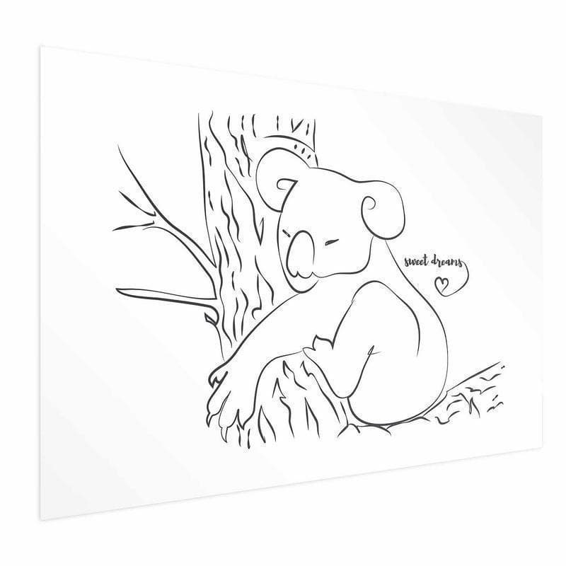 Poster - Sleeping Koala - 15