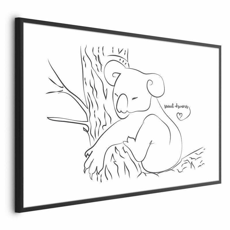 Poster - Sleeping Koala - 17