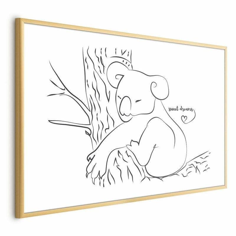 Poster - Sleeping Koala - 18