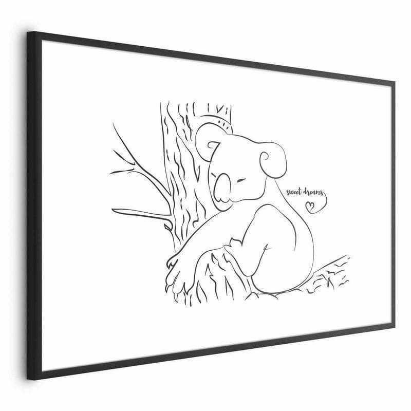 Poster - Sleeping Koala - 19
