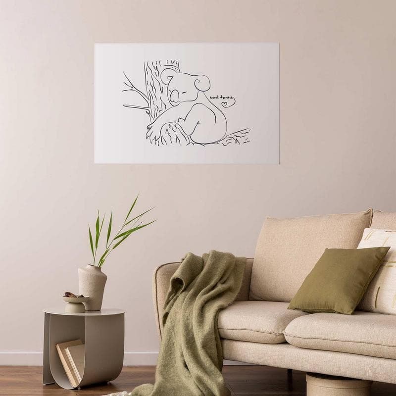 Poster - Sleeping Koala - 12