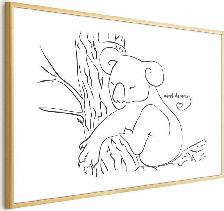 Poster - Sleeping Koala - 3