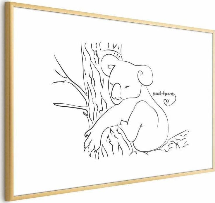 Poster - Sleeping Koala - 4