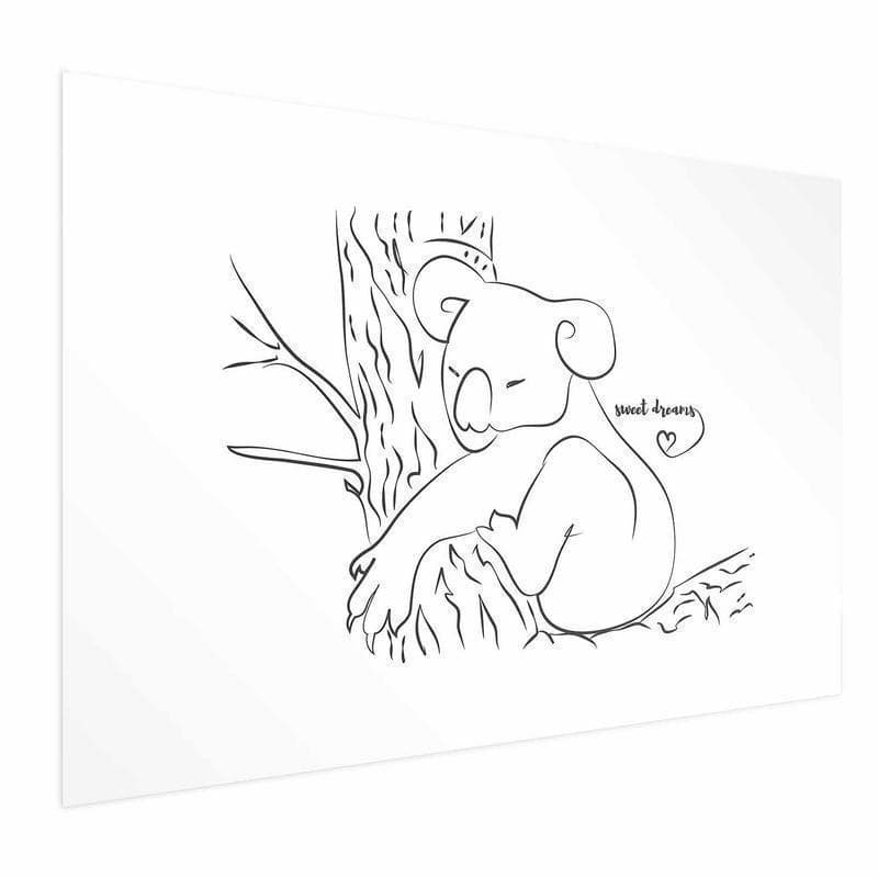 Poster - Sleeping Koala - 6