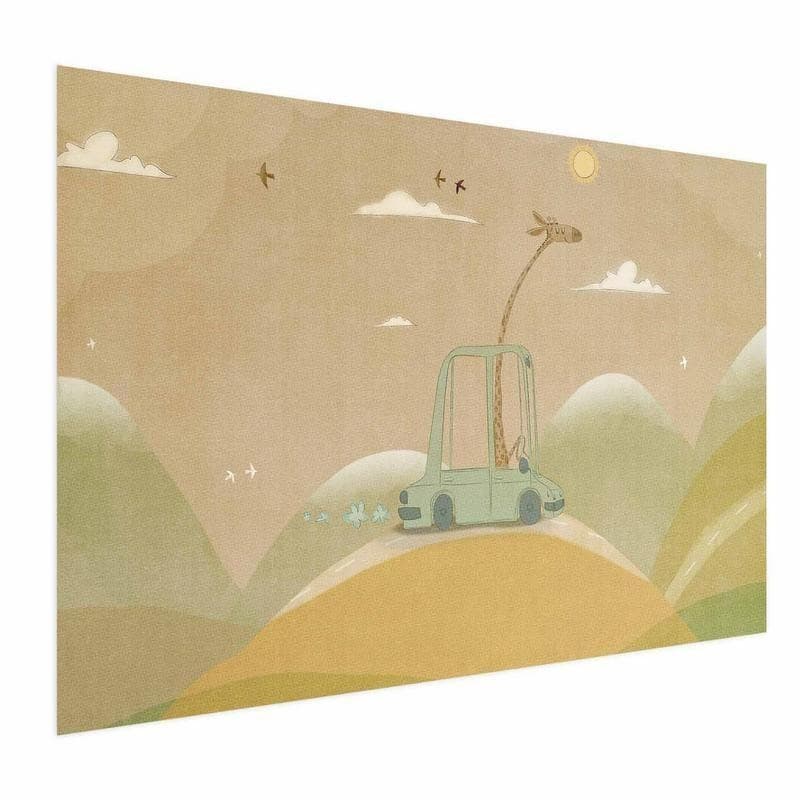 Poster - Traveling Giraffe - 15