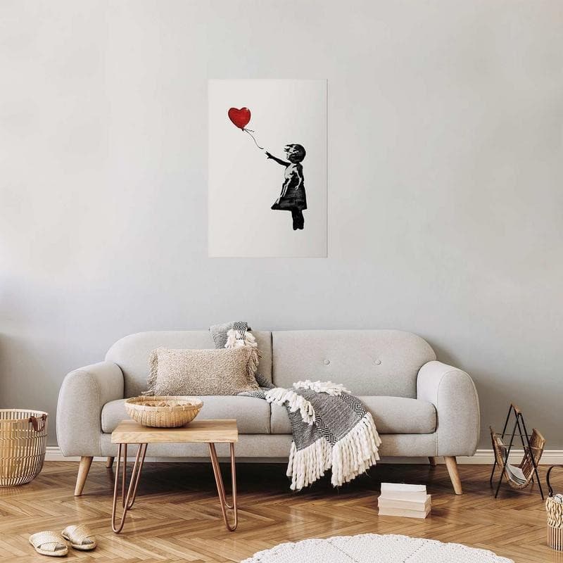 Poster - Banksy: Girl with a Balloon - 12