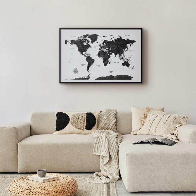 Poster - Monochromatic Map - 11