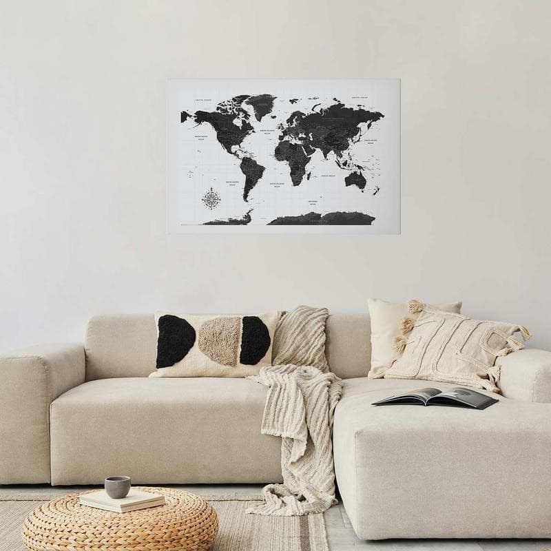Poster - Monochromatic Map - 12