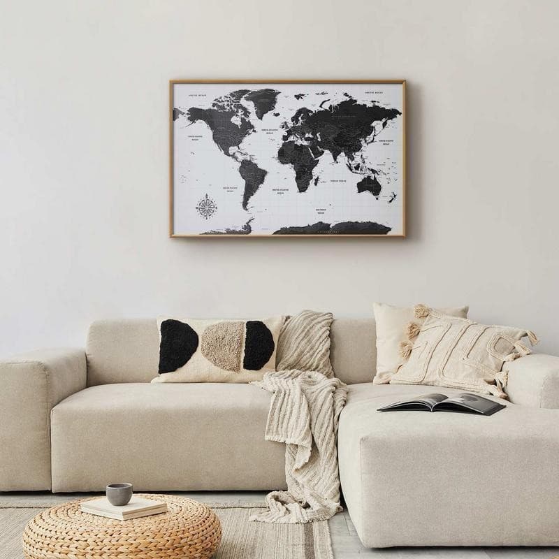 Poster - Monochromatic Map - 9